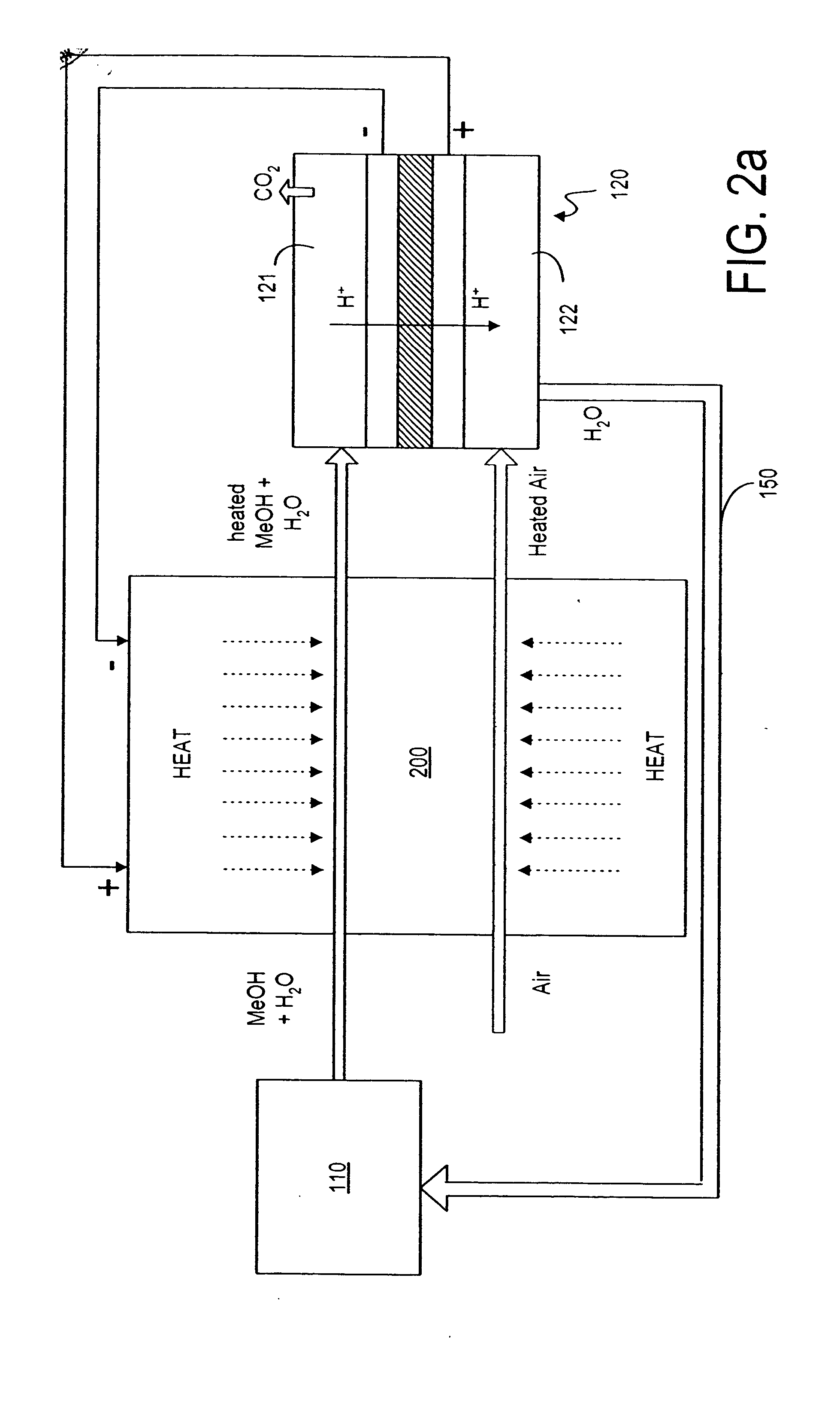 Method and system for improving efficiency of fuel cell in portable devices