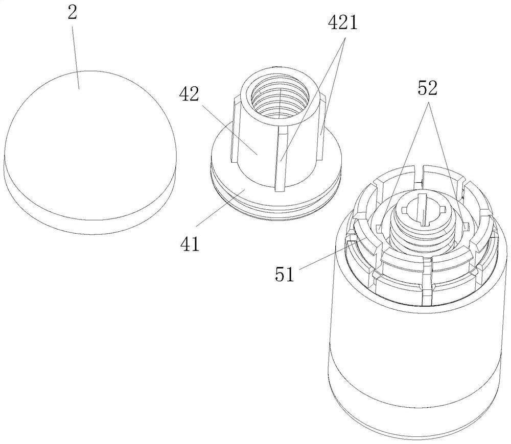 Medicament bottle and iontophoresis device