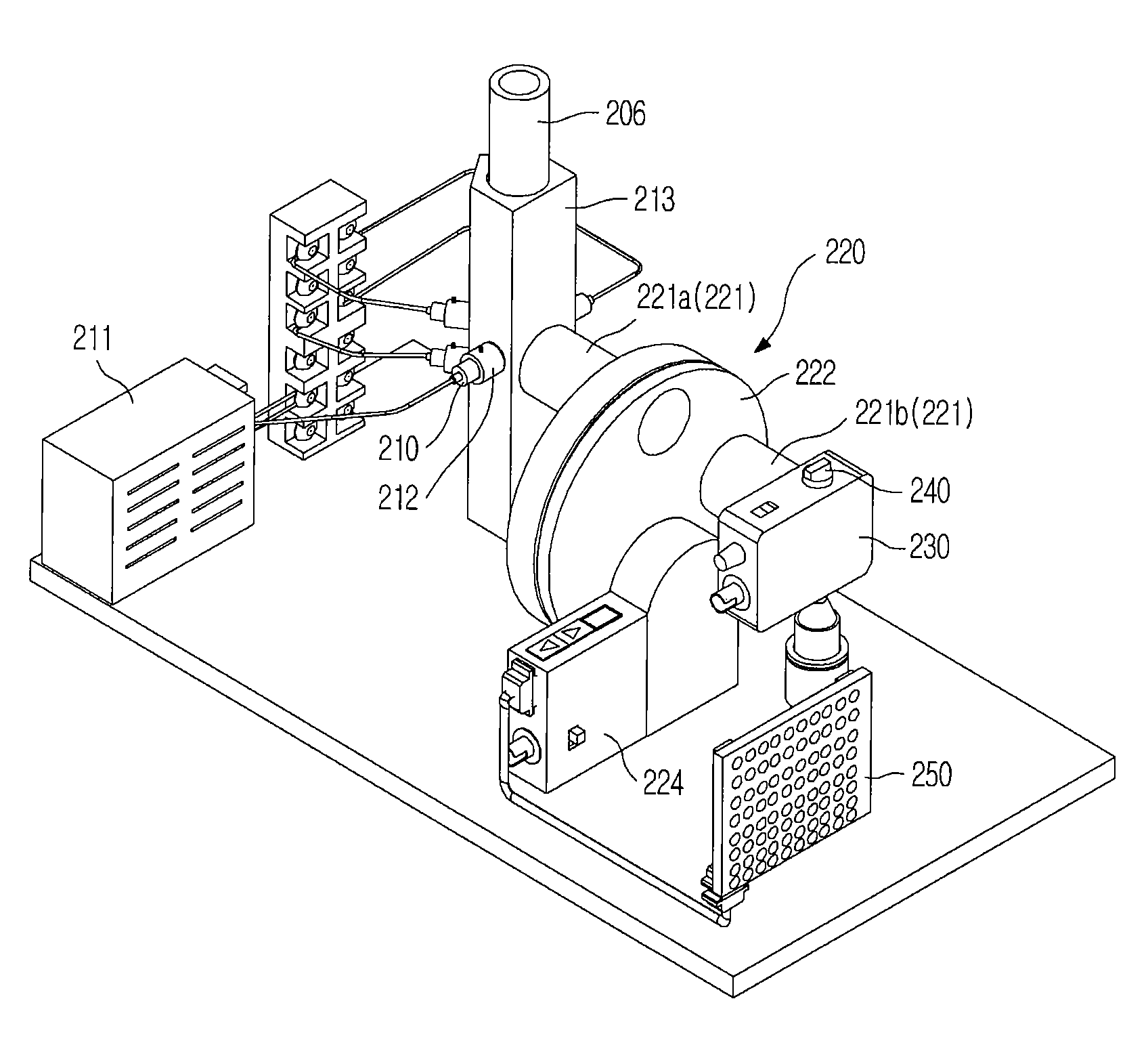 Apparatus and method for analyzing milk in field