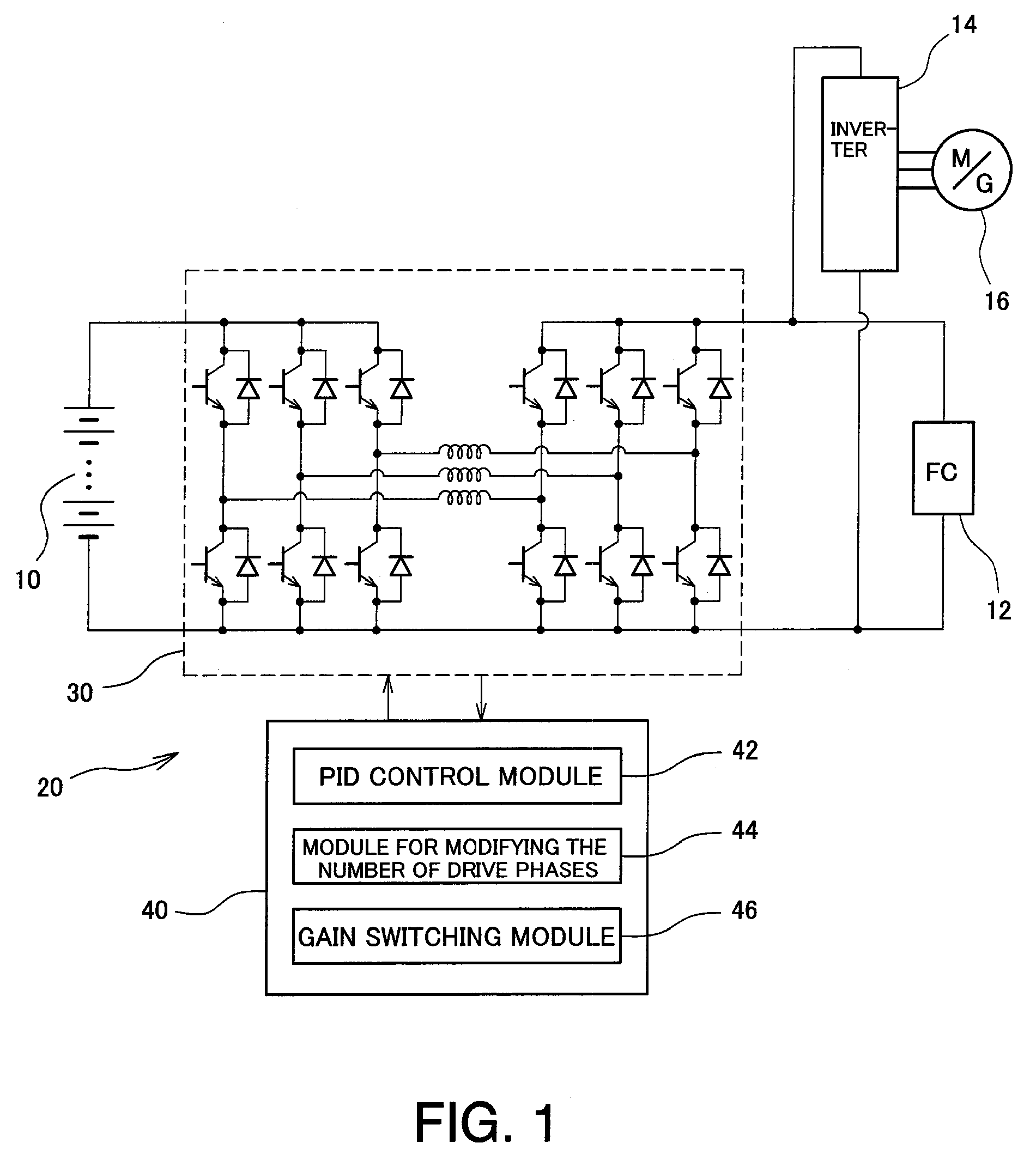 Converter control device