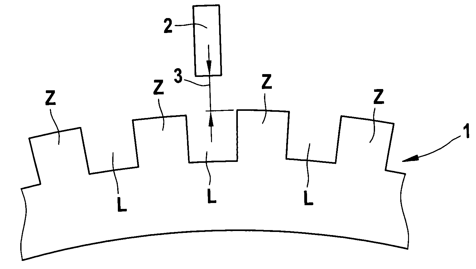 Method and arrangement for detecting parameters in displacement or angle sensors