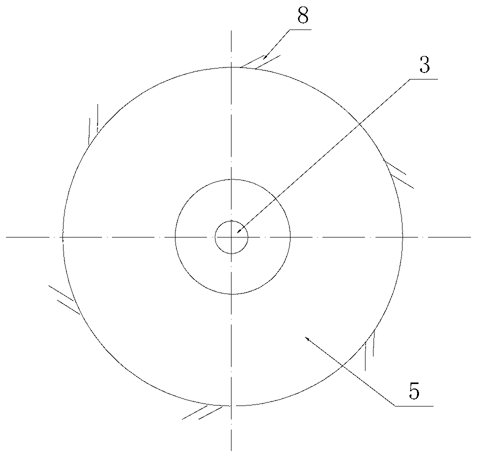 Vertical combustion gas turbine