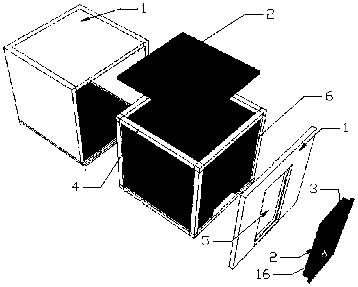 Superstructure mute chamber