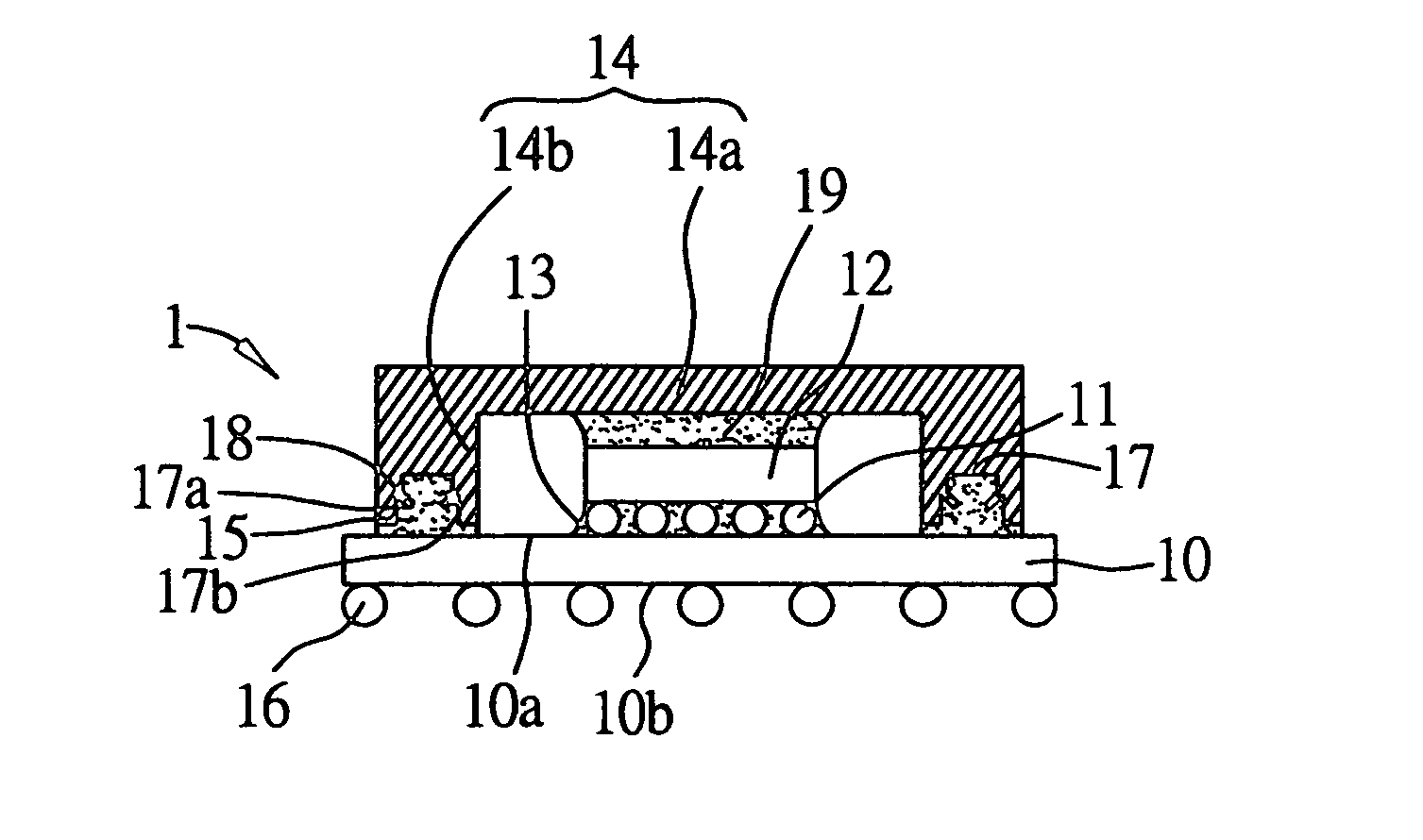 Semiconductor package with heat sink