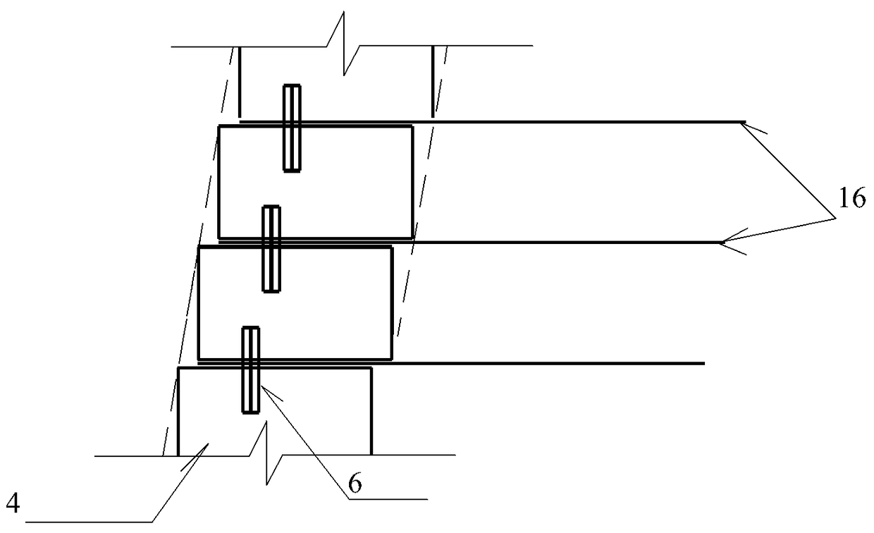 Reinforced soil retaining wall for plateau permafrost regions and construction method thereof