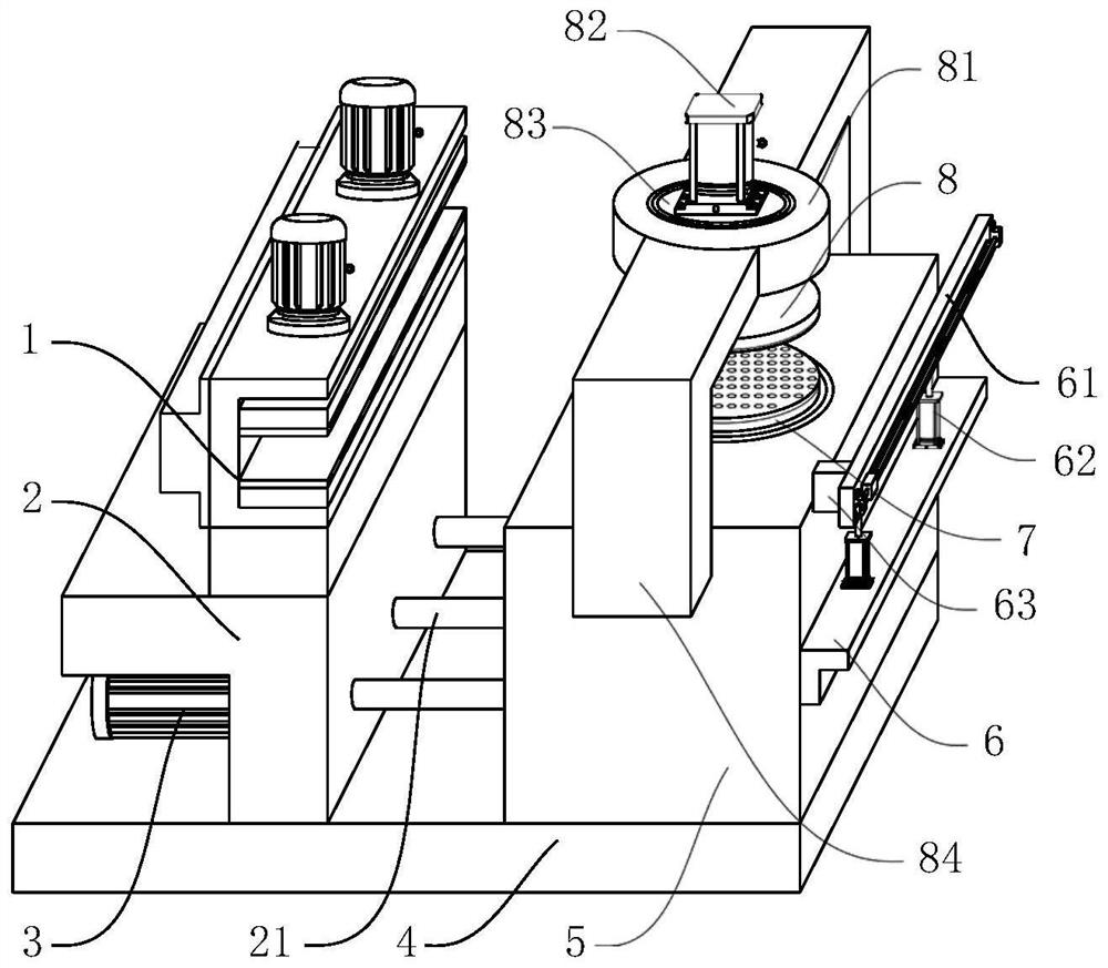 Corrugated paper post-printing film covering processing system