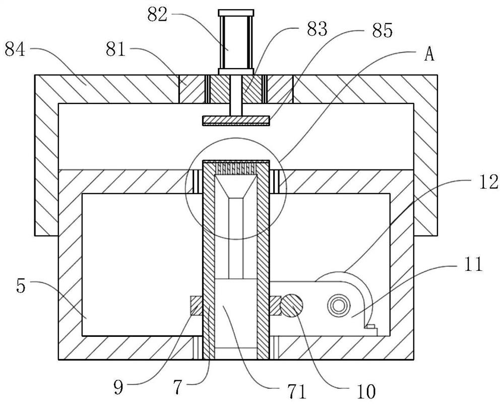 Corrugated paper post-printing film covering processing system