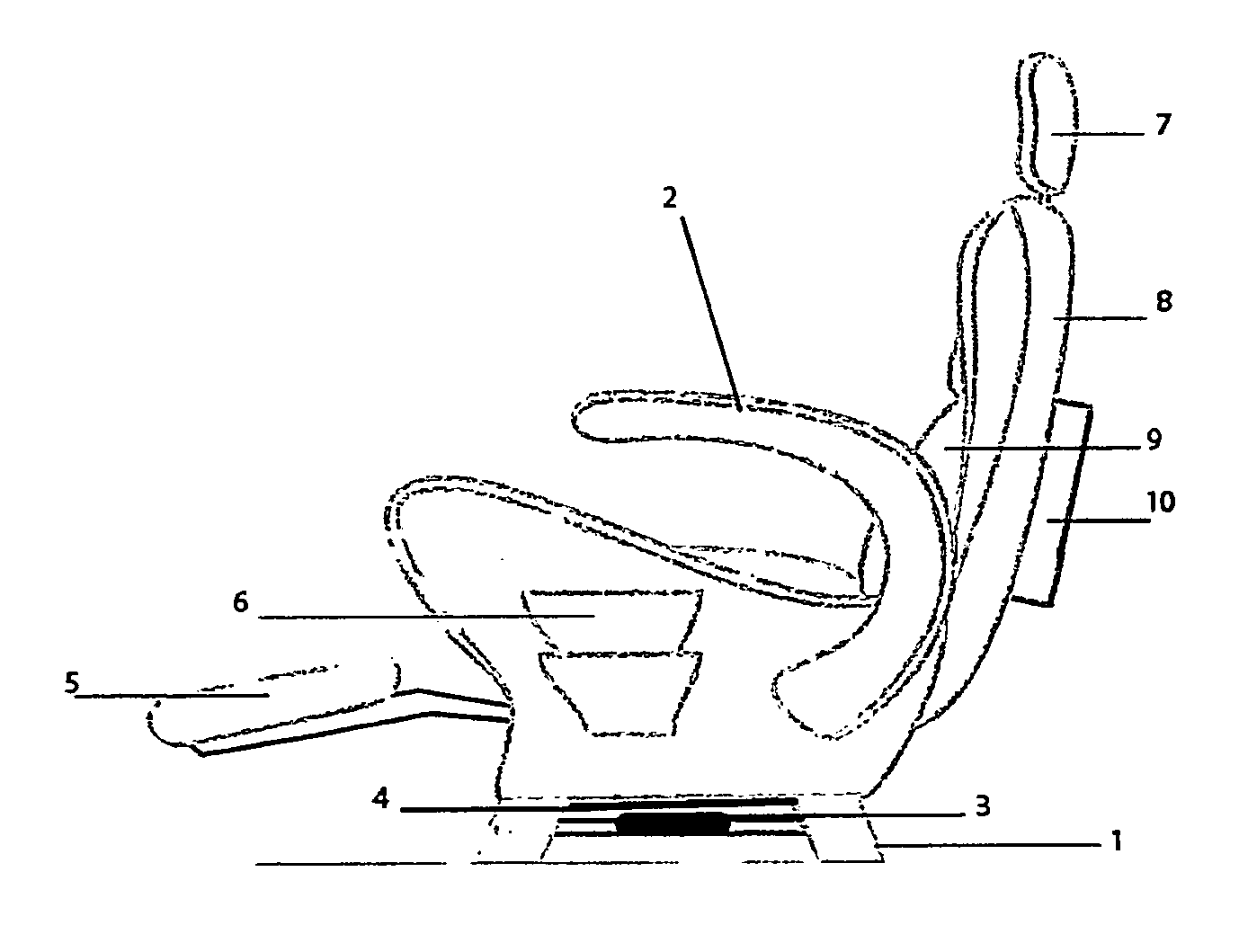 Transender therapeutic gaming surround sound reclining chair