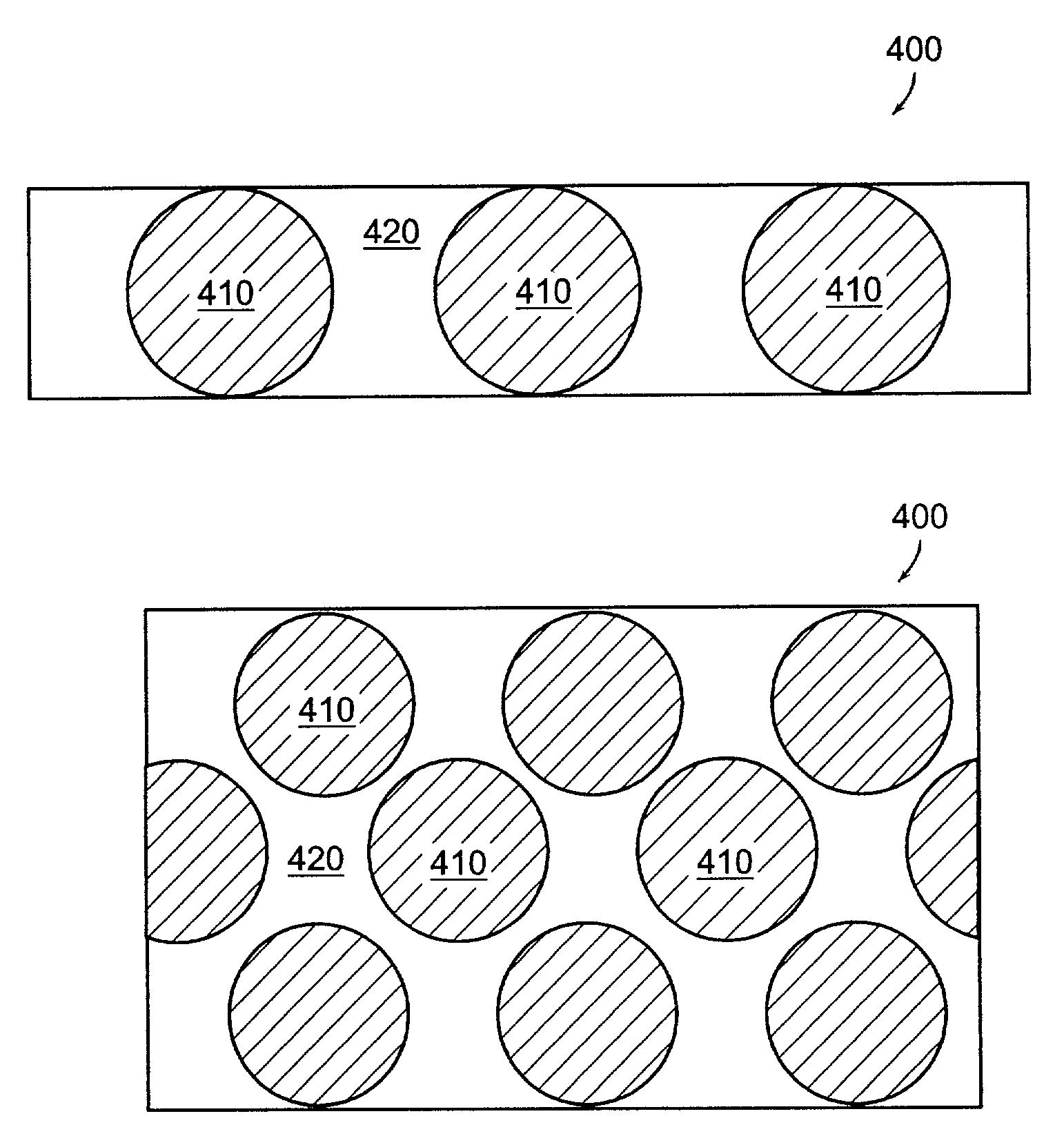 Electrophoretic display comprising optical biasing element