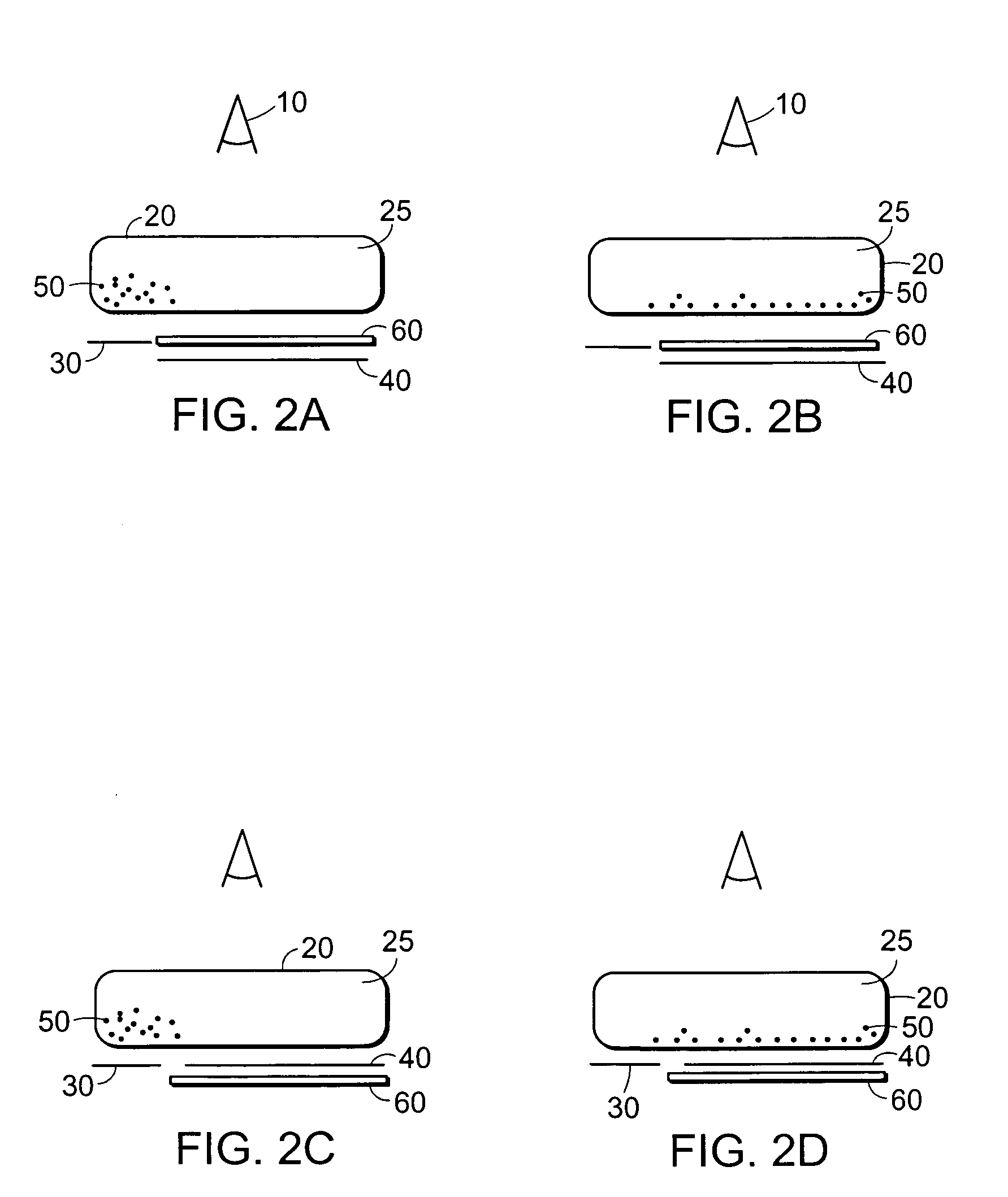 Electrophoretic display comprising optical biasing element