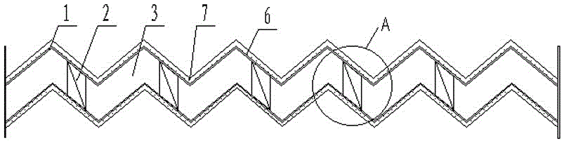 Steel-plastic complex swash plate formed in one step