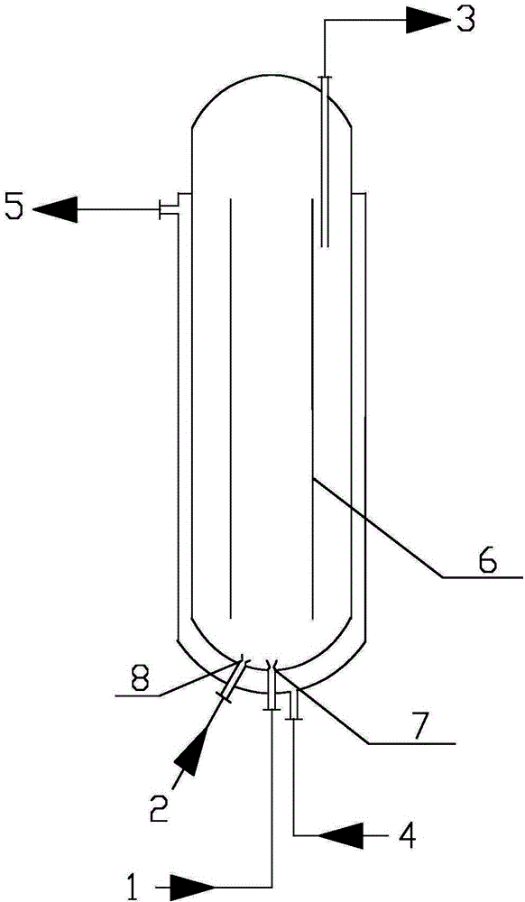 Process for continuously producing epoxy propane through propylene and propane mixed gas directly oxidized by hydrogen peroxide