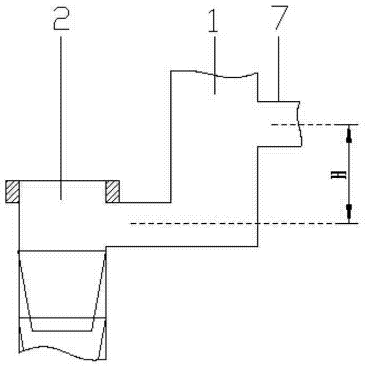 A roof rainwater interception and purification system