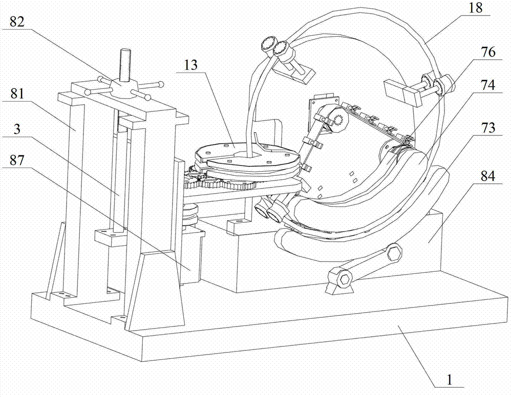 Steel wire ring winding machine