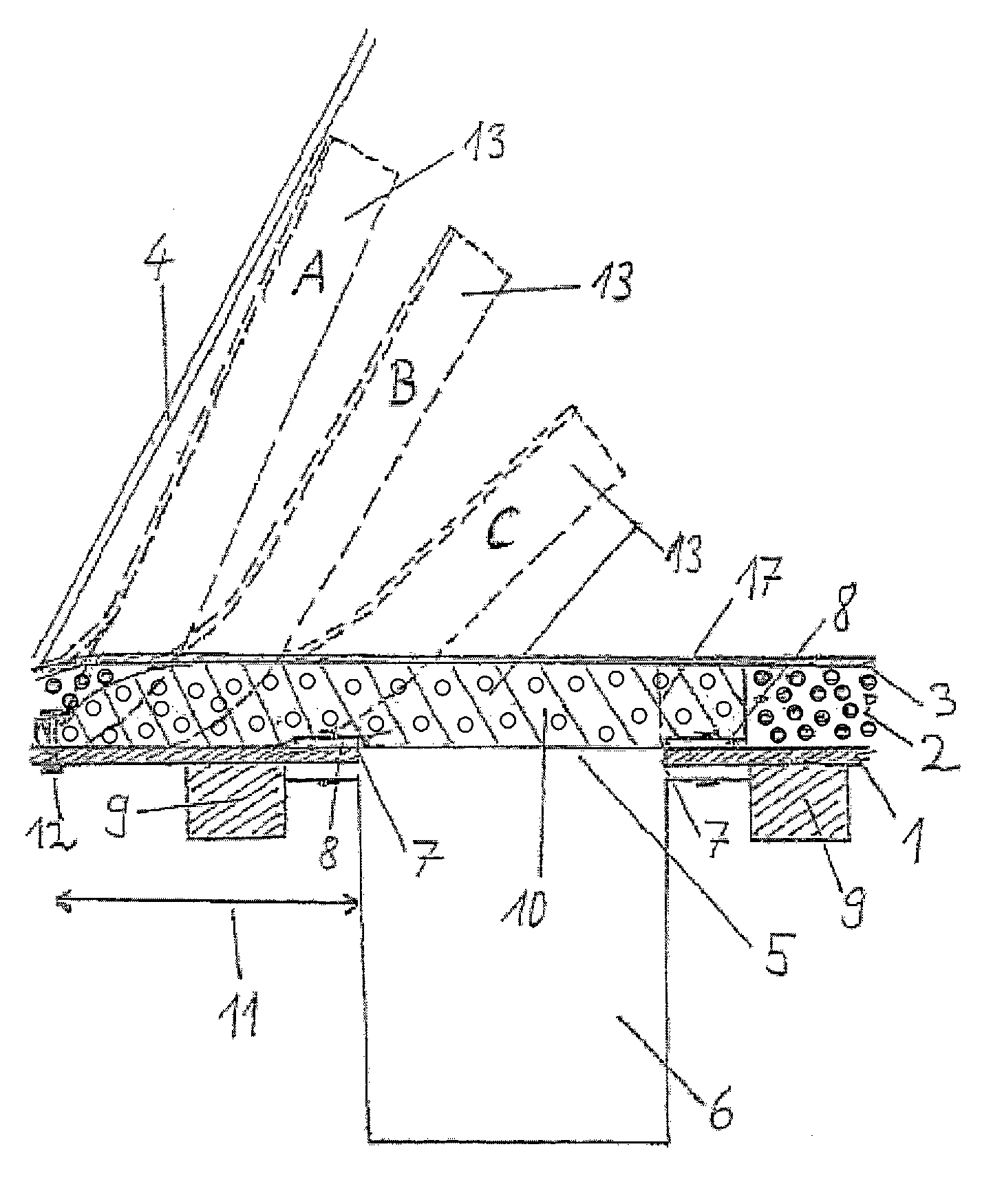 Interior trim part for covering an airbag