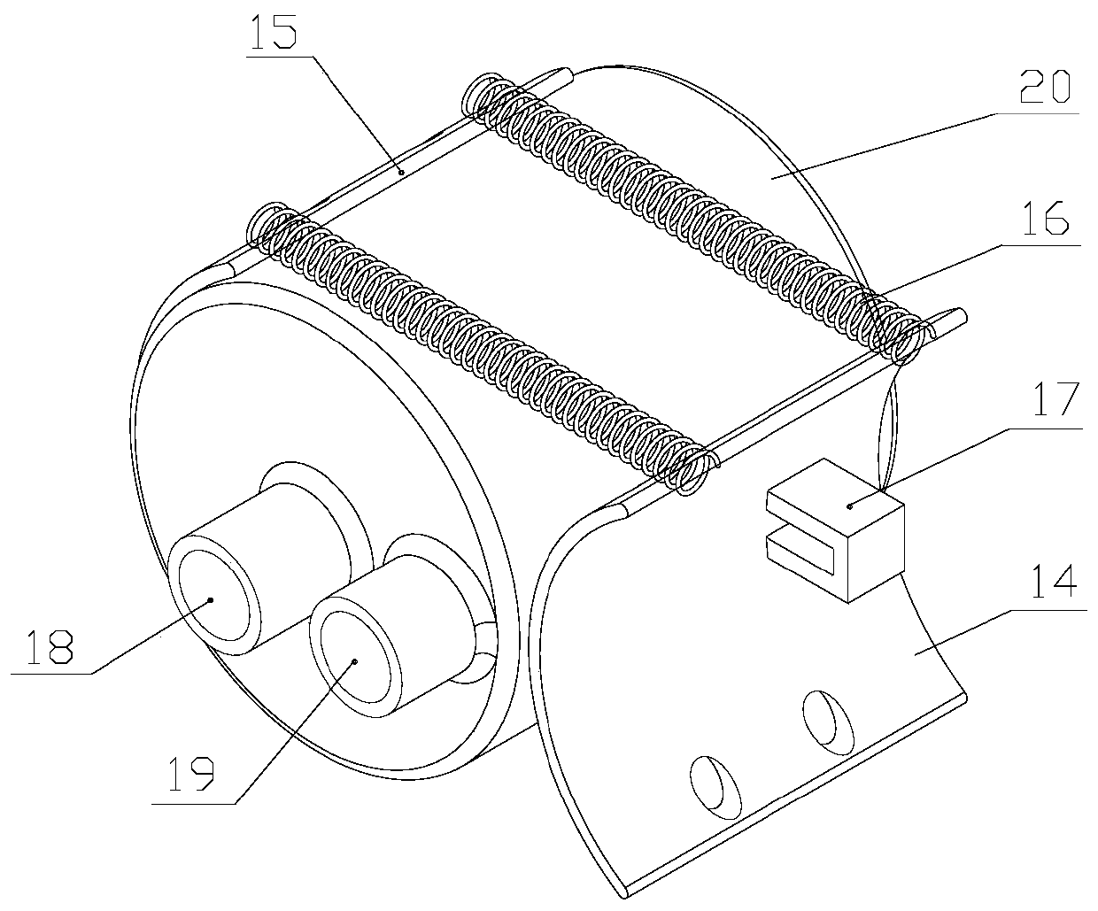 Light-weight rudder plate system