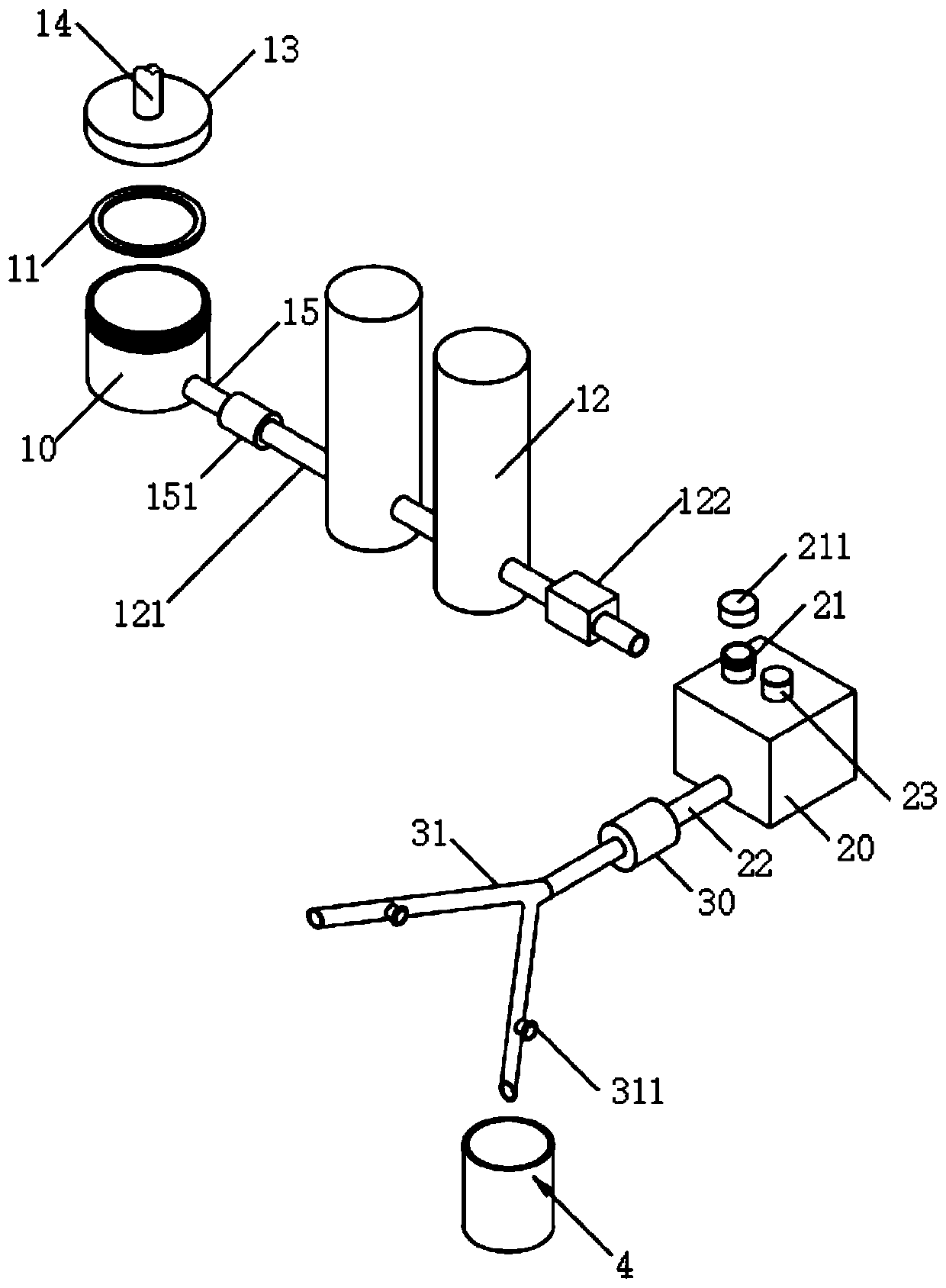 Peritoneal dialysis liquid supply system