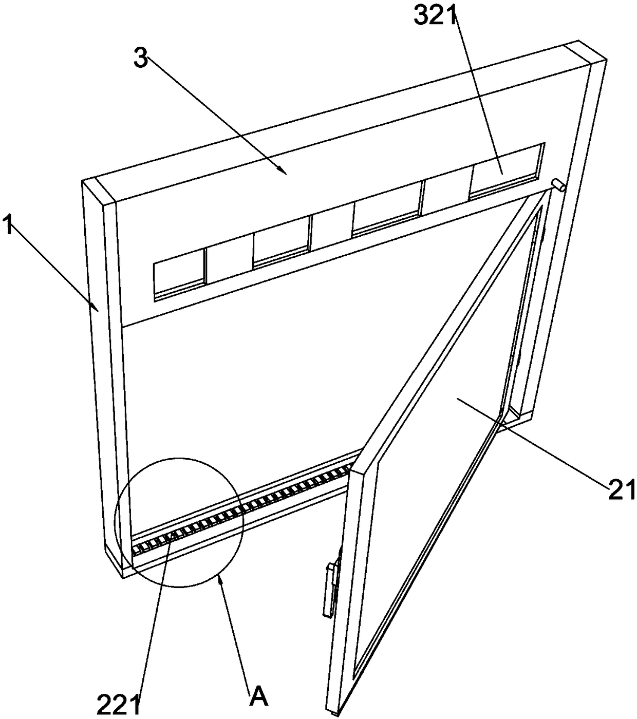 Rain-permeation prevention window