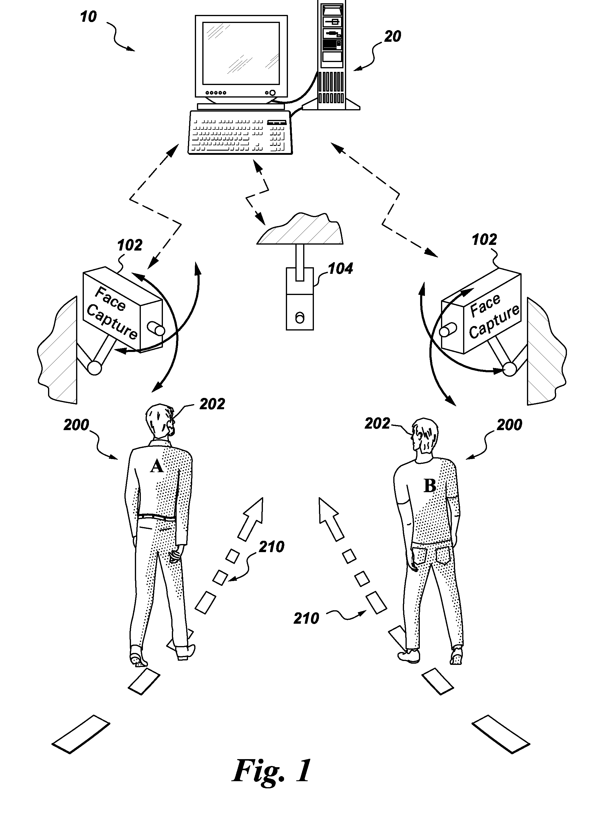 System, method and program product for camera-based discovery of social networks