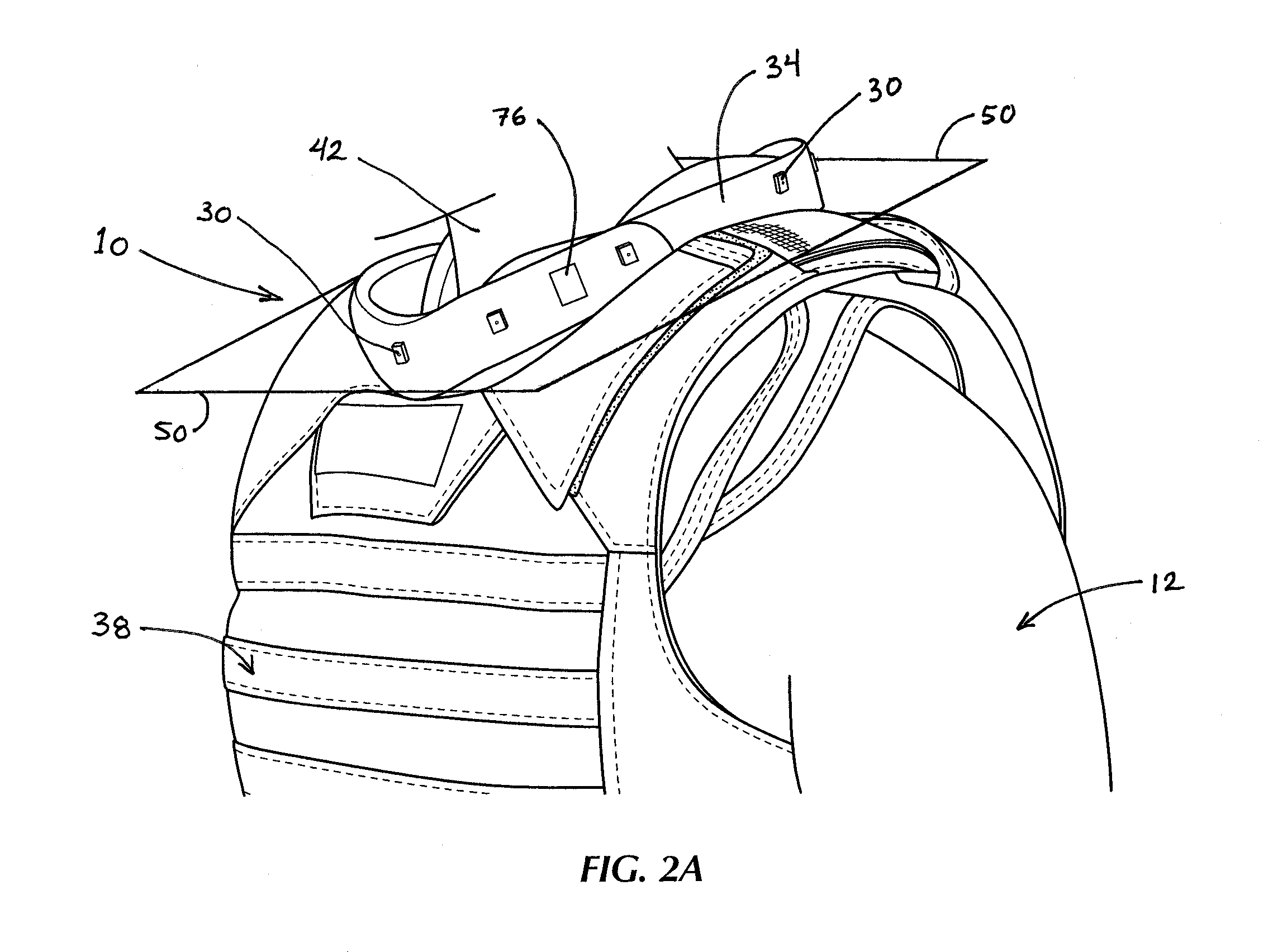 Projectile-Detection Collars and Methods