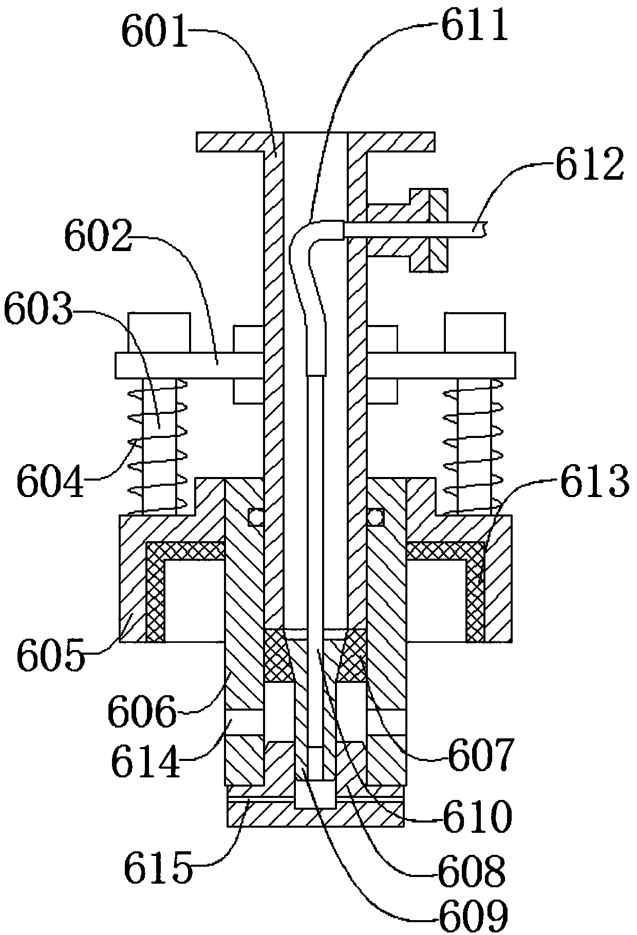 Liquid fertilizer filling machine