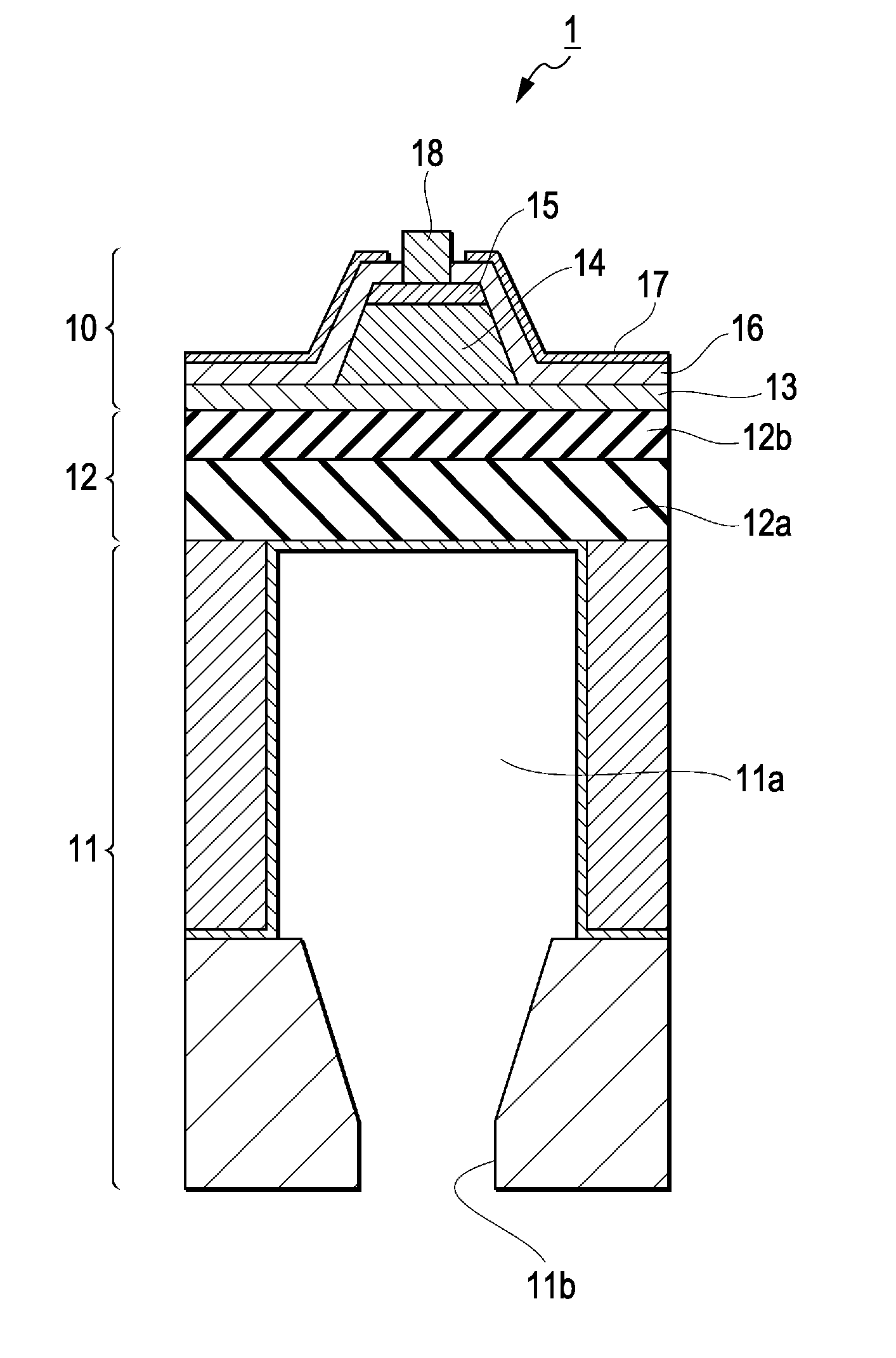 Piezoelectric element, liquid ejecting head, and liquid ejecting apparatus