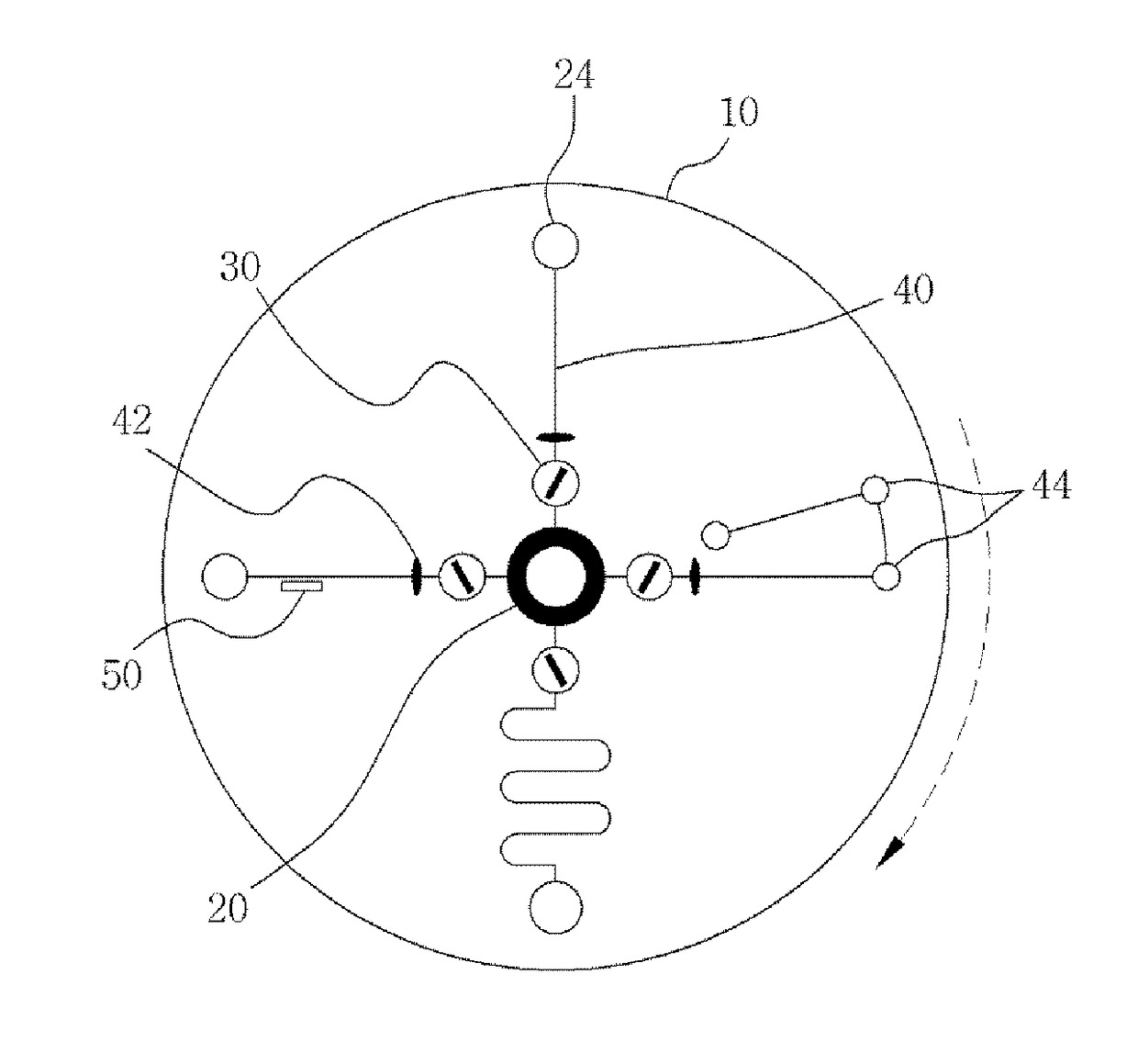 Apparatus and method for testing multi-function and drug response of centrifugal microfluidic-based platelets