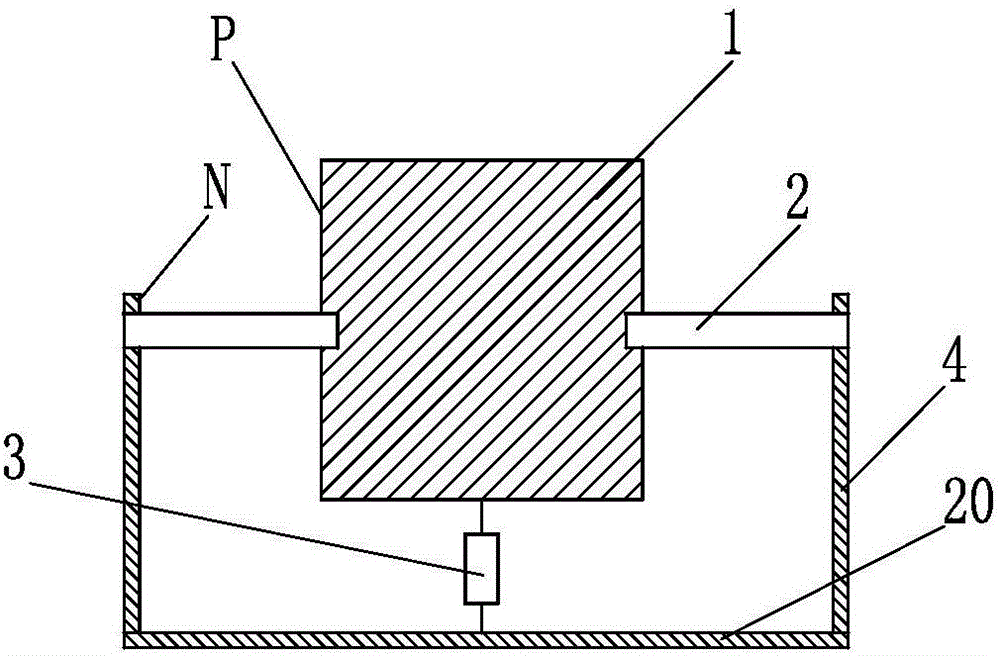 Non-deflection rod type high-frequency tuning mass damper