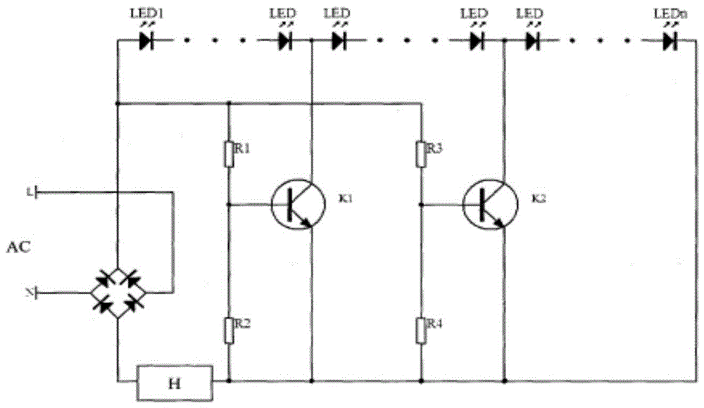 led ac drive circuit