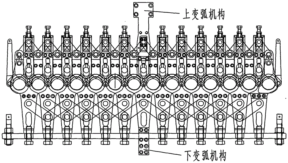 A Reverse Bending Tempered Glass Forming Device and Operation Method