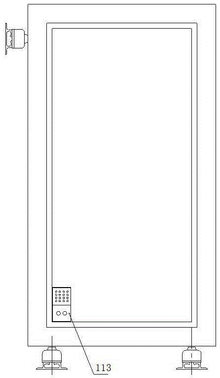 A square cabin platform based on optical fiber bus distribution