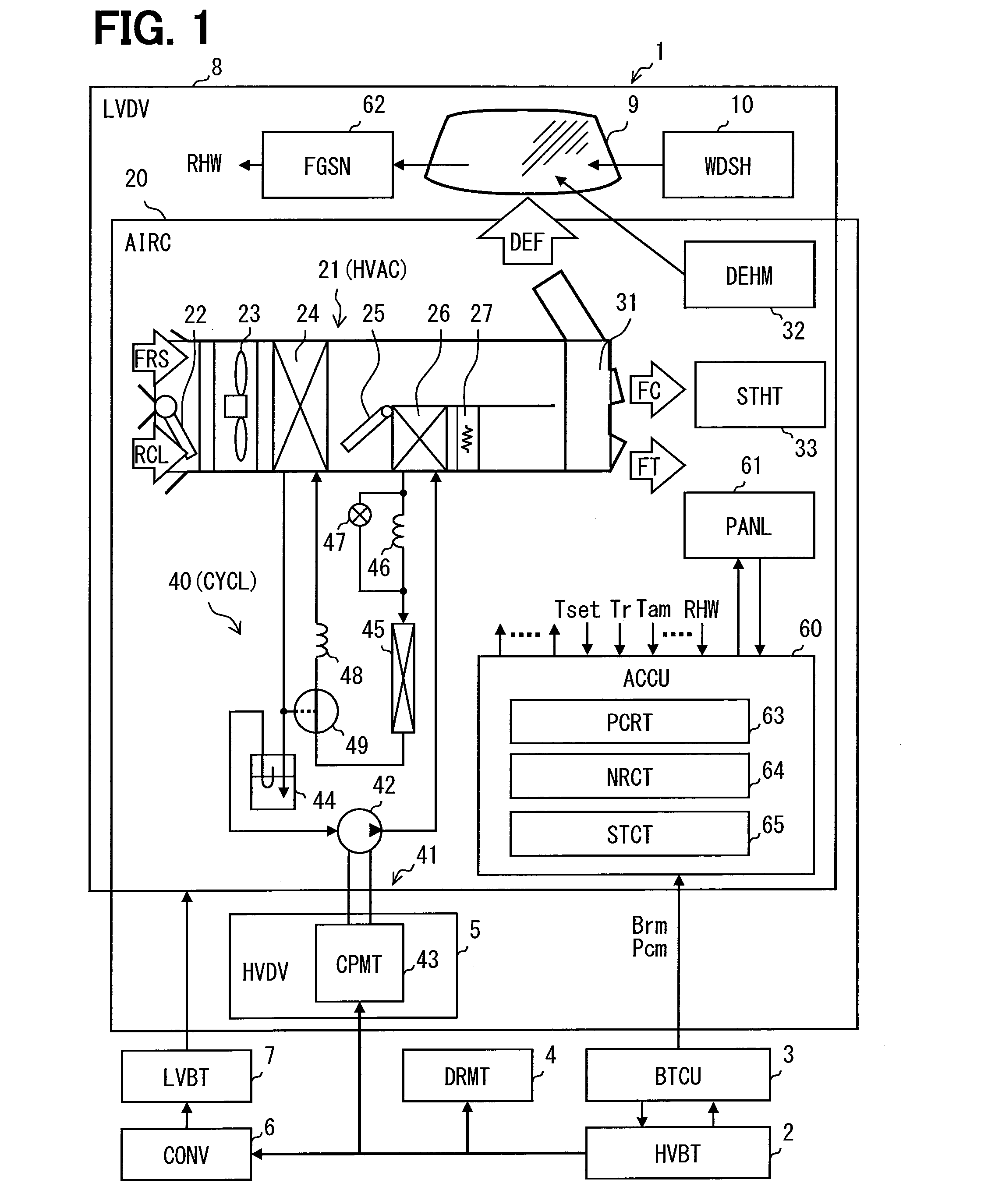 Electric vehicle air-conditioning device