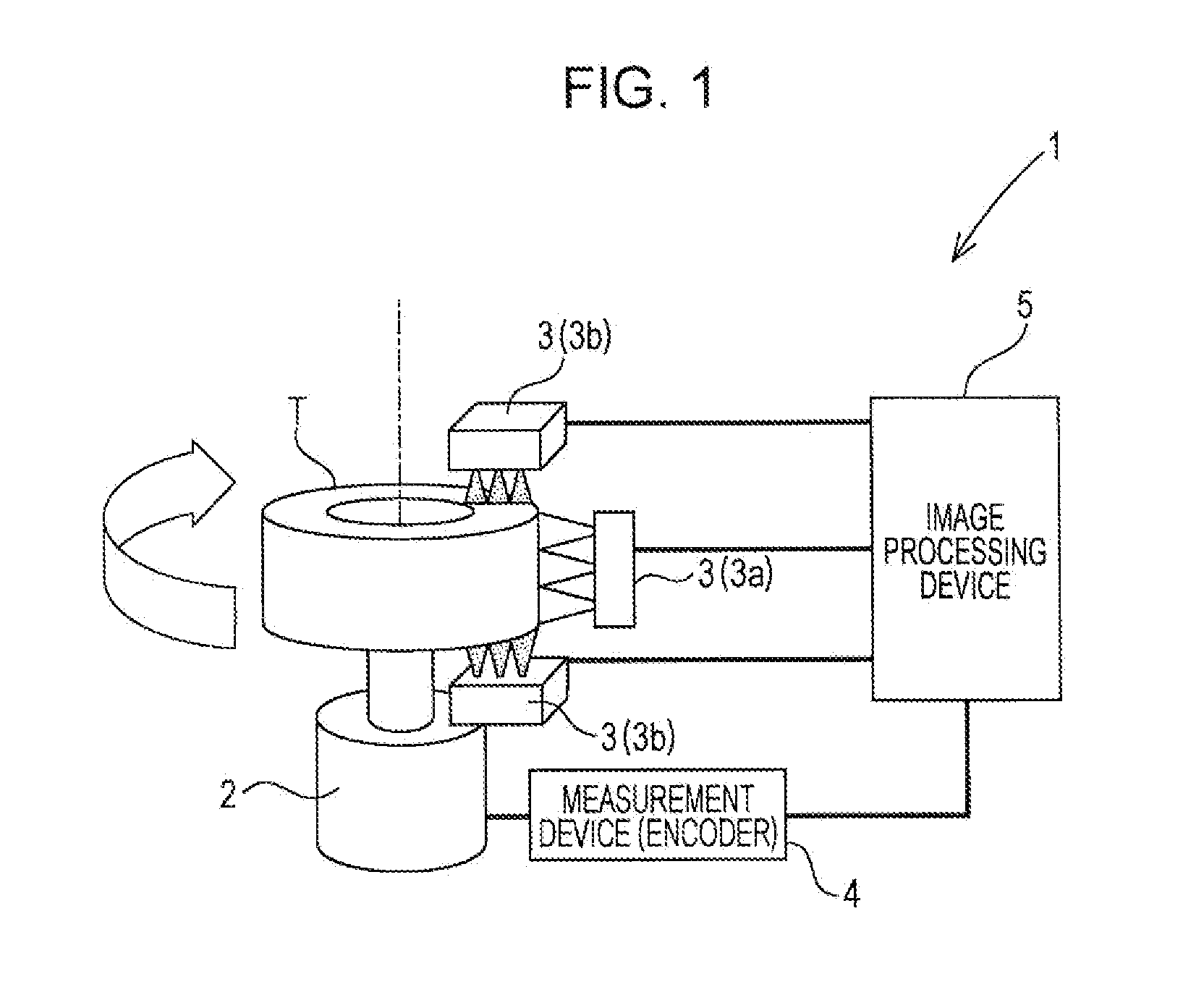 Tire shape testing device and tire shape testing method