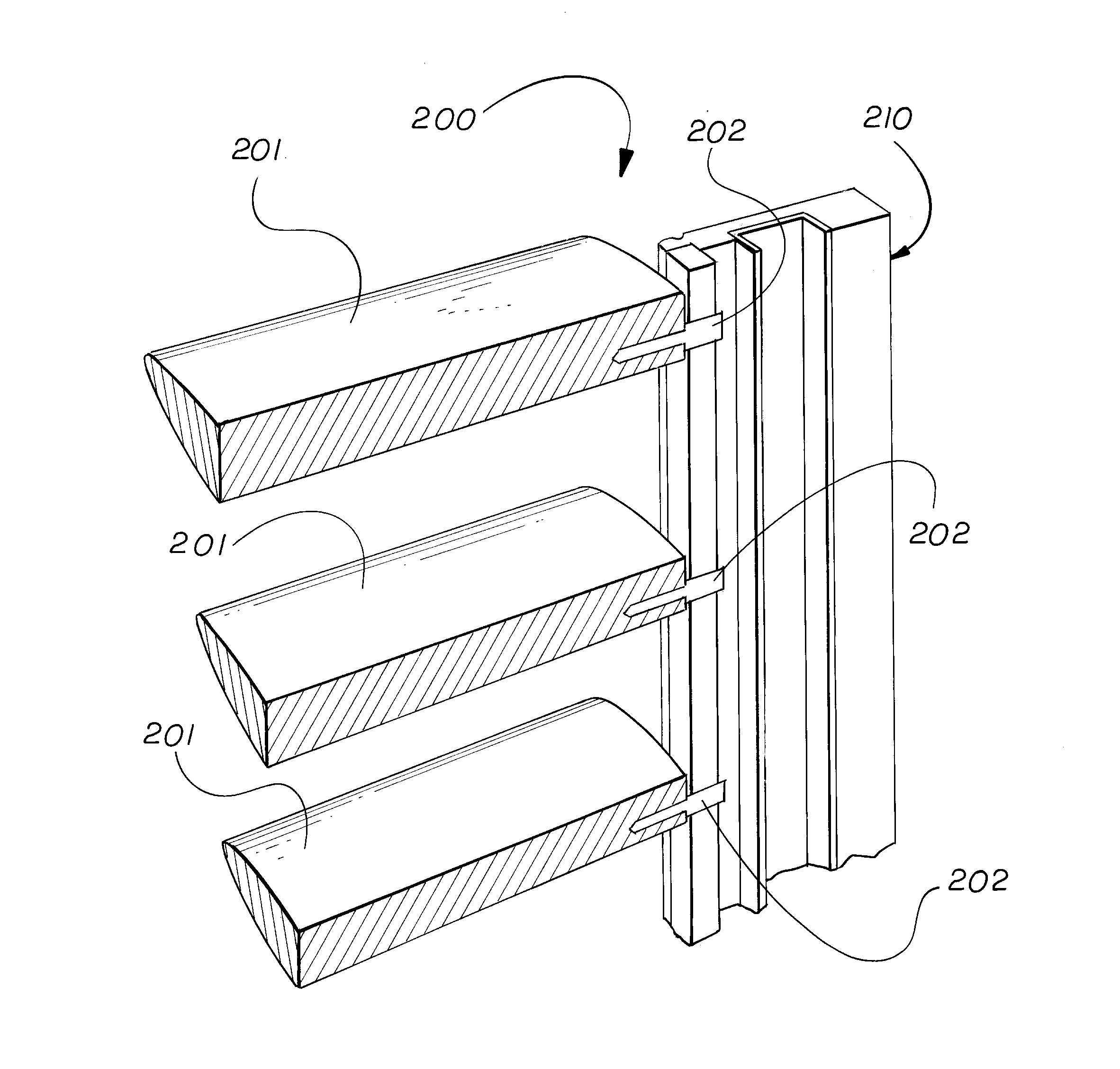 Wide-span louver