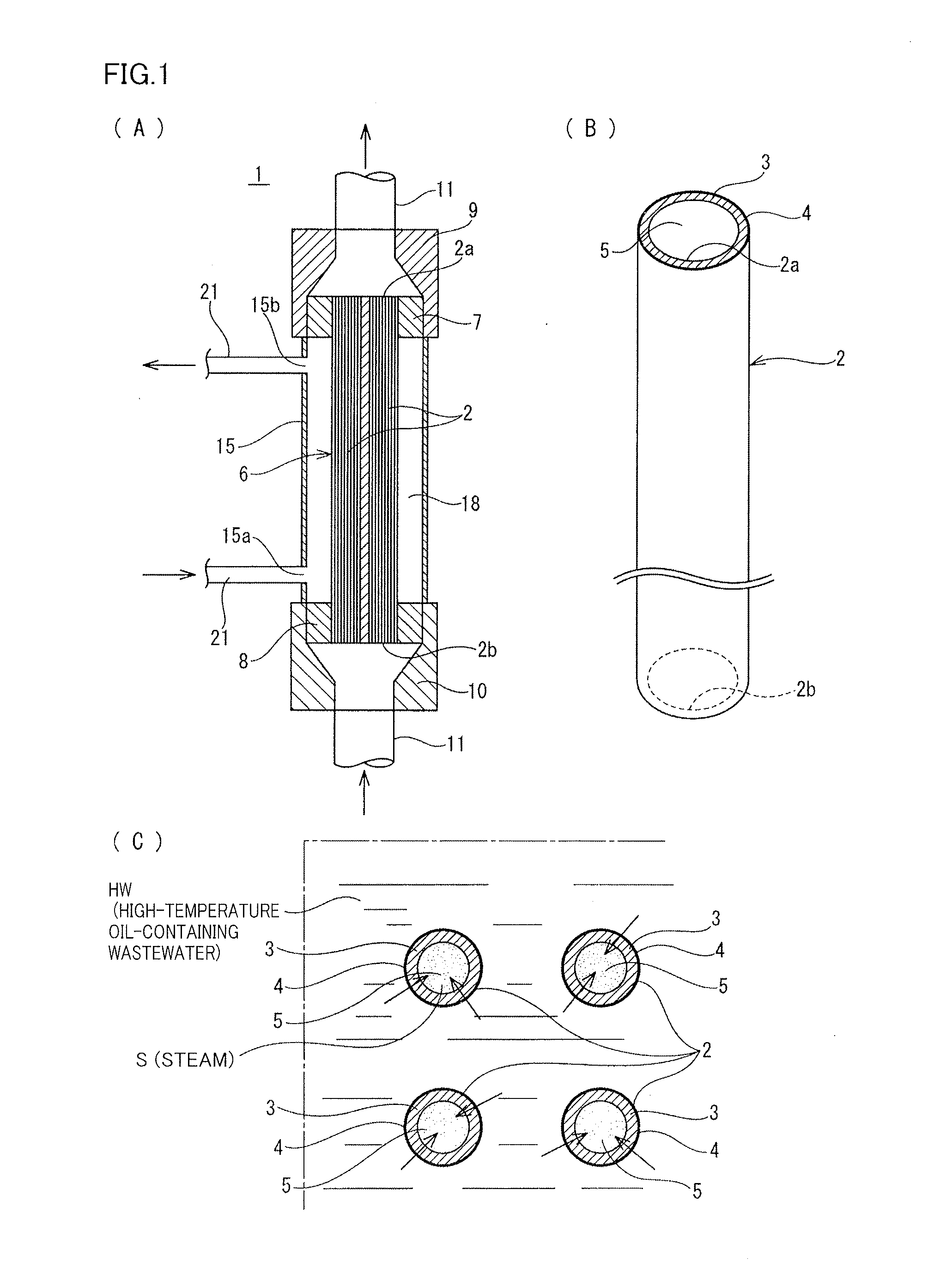 Wastewater treatment method, membrane distillation module and wastewater treatment apparatus