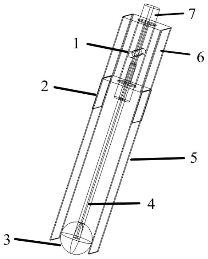 Power transmission line galloping state on-line monitoring system based on piezoelectric vibration energy collector