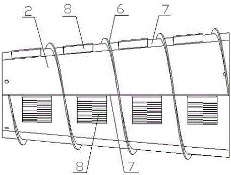 Conical roller type peony seed shelling and cleaning device