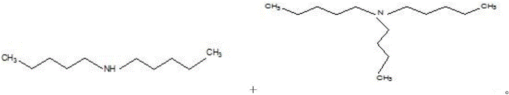 Synthesis method for nickel-base composite catalyst used for synthesizing n-amylamine from pentanenitrile