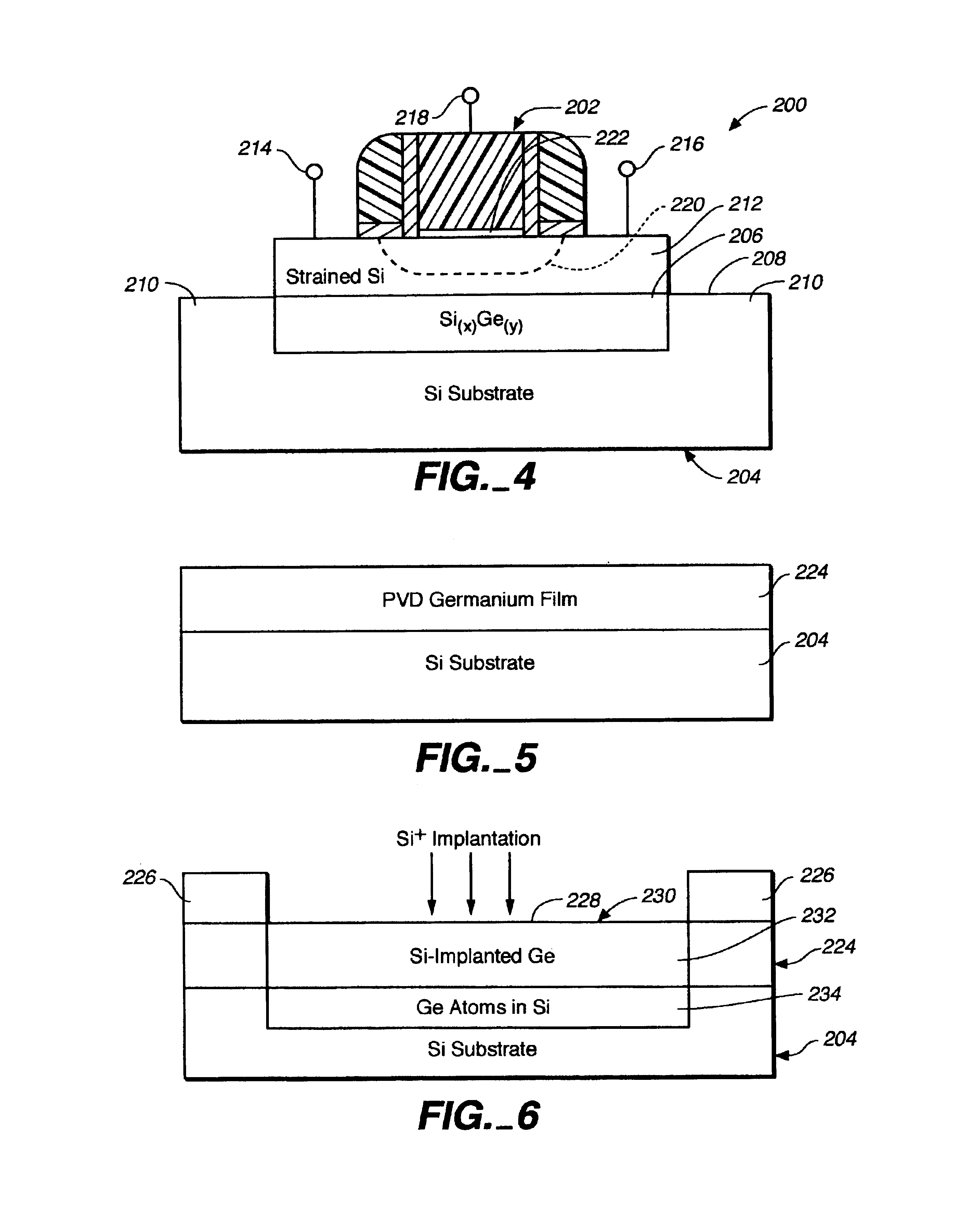 Ion recoil implantation and enhanced carrier mobility in CMOS device