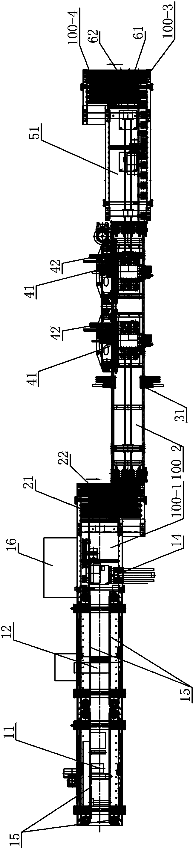 Battery packaging line