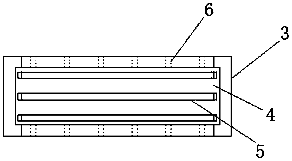 Cooling and shaping device for PE 100-grade polyethylene pipe production