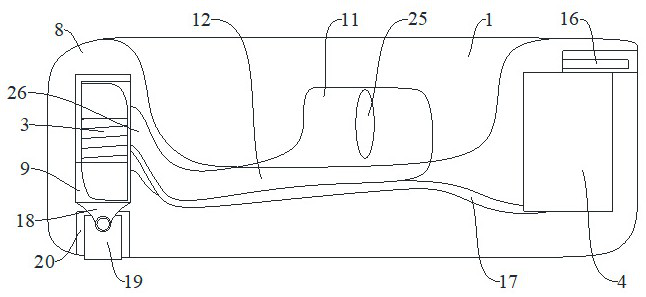 A protective mask with internal air conditioning