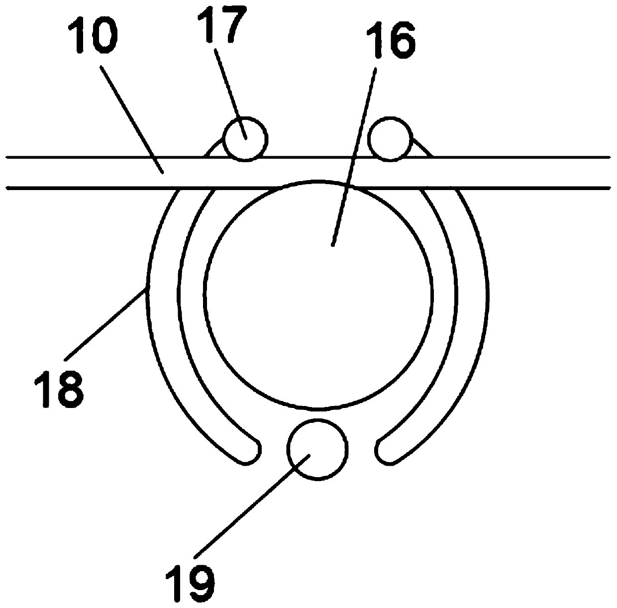 A numerical control manufacturing machine tool for assembling cables