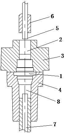 Metal plastic swaging forming method