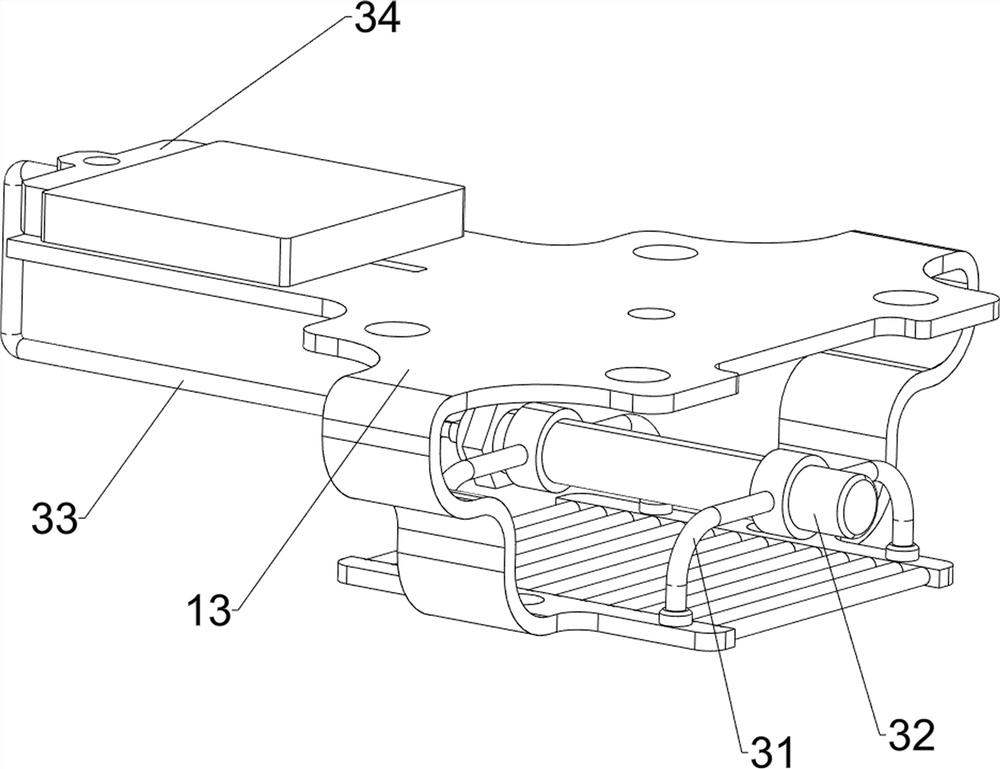 New-generation information technology photoelectric module shell punching device