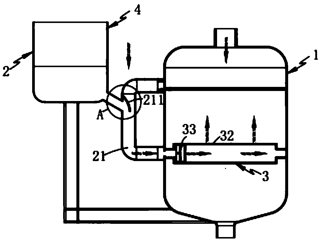 Uniform energy-saving fusion mixing device