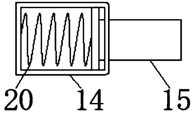 Thickness-adjustable tea cooling device