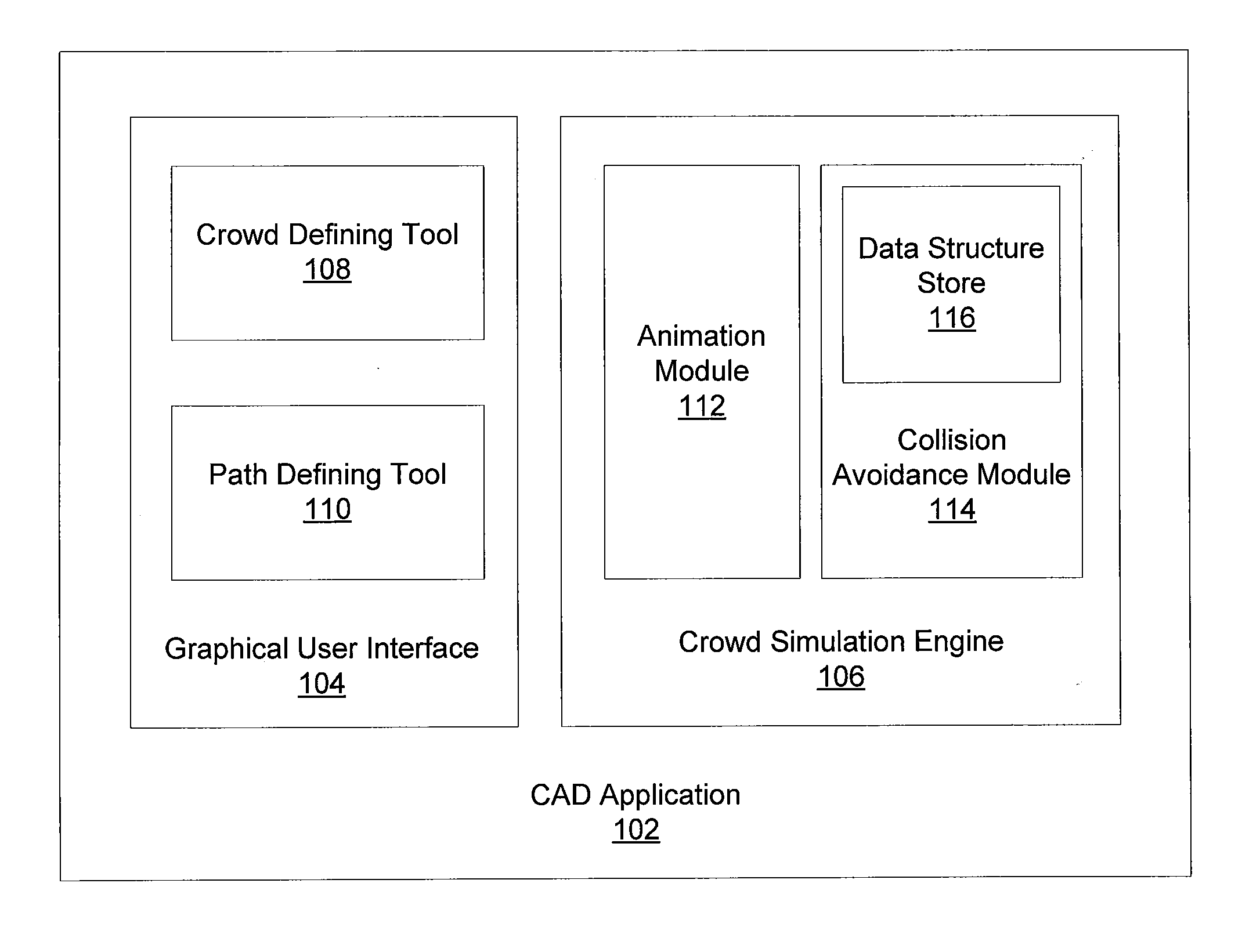 Dynamic obstacle avoidance for crowd simulation using lane coordinates