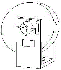 An automatic monitoring device for full-section deformation of an underground chamber and a method for applying the device