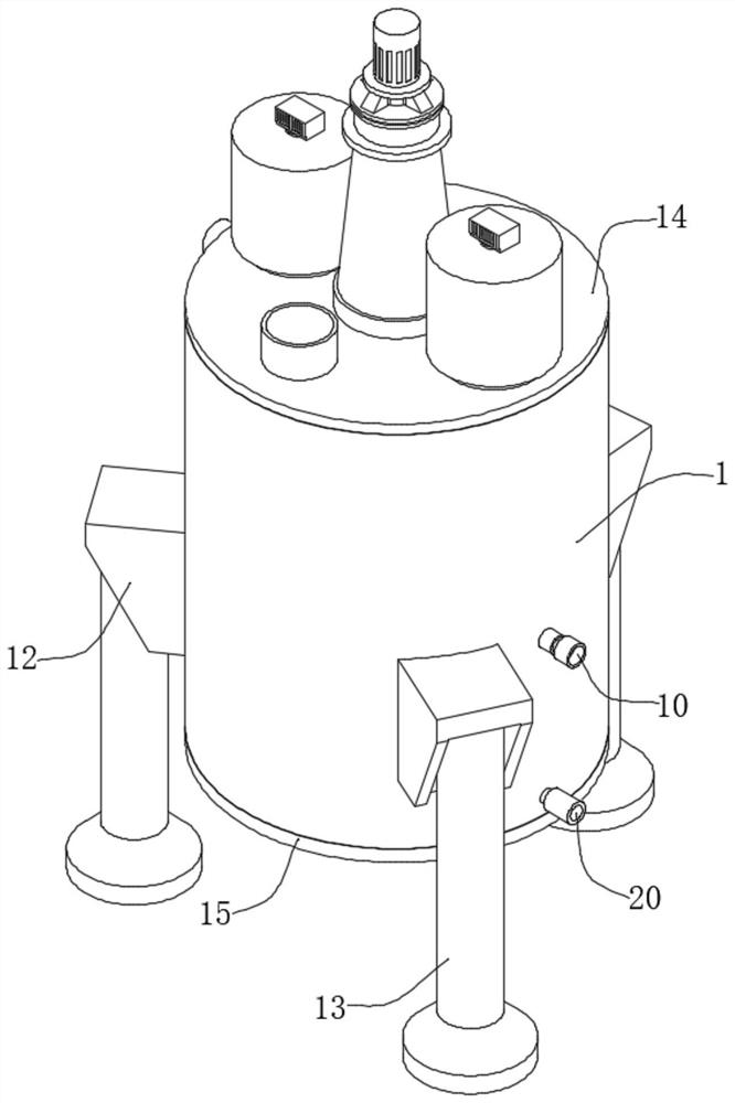 High-yield cyclic acid synthesis method